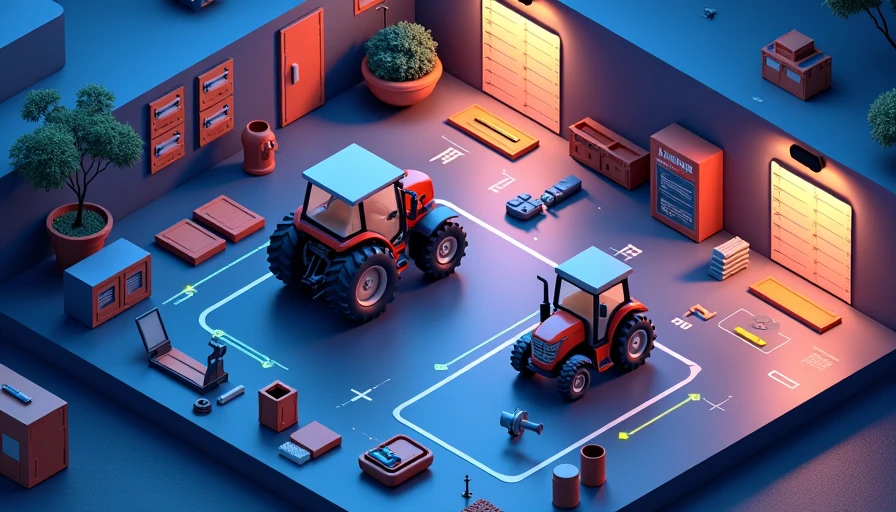 Visual context for agricultural equipment maintenance