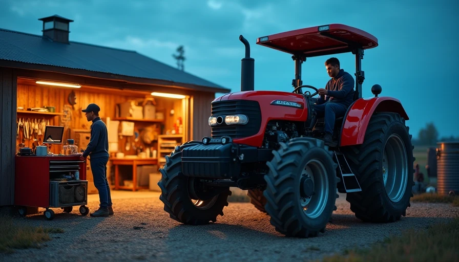 Visual context for maintenance cost reduction agricultural equipment