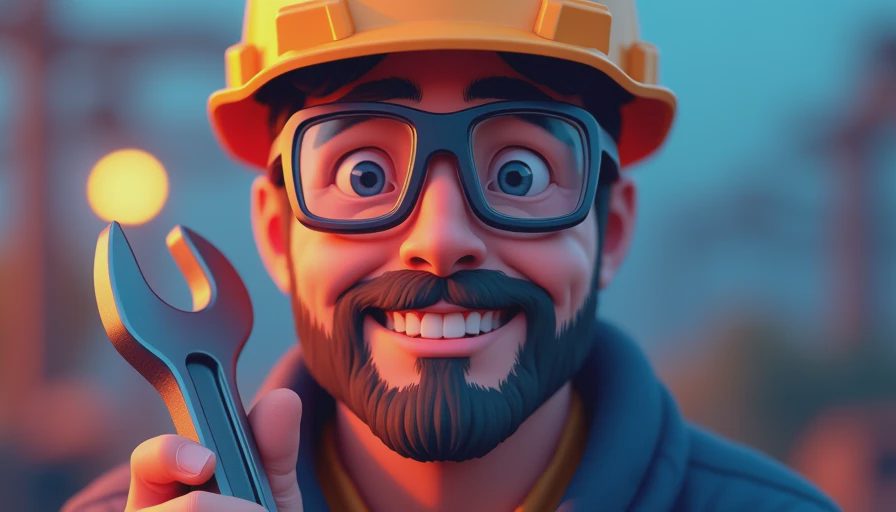Illustration for ppe for tractor maintenance