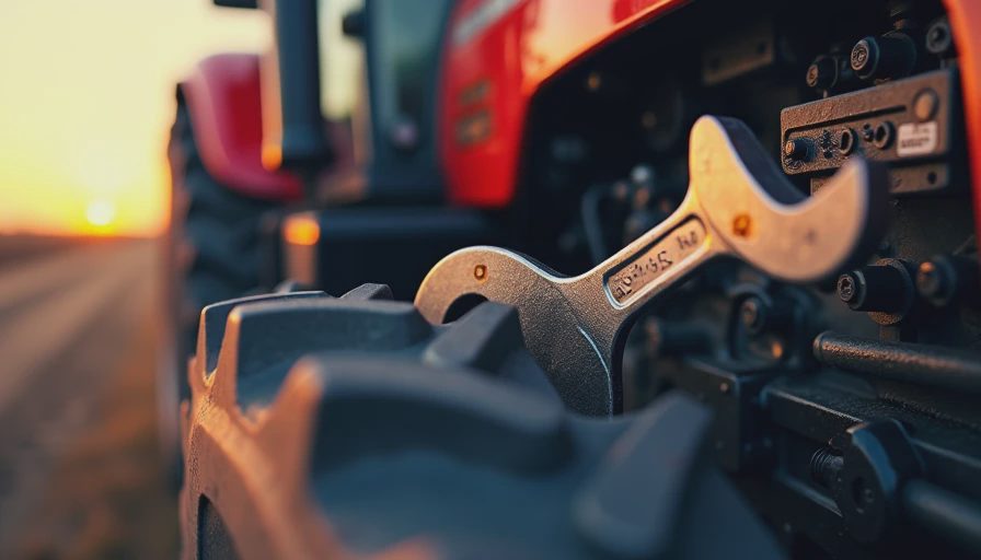 Visual context for farm equipment maintenance