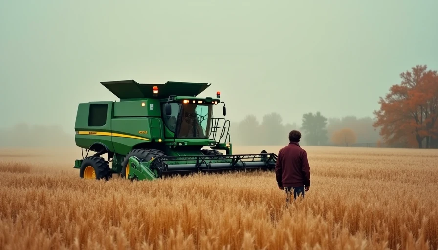 Illustration for agricultural machinery management