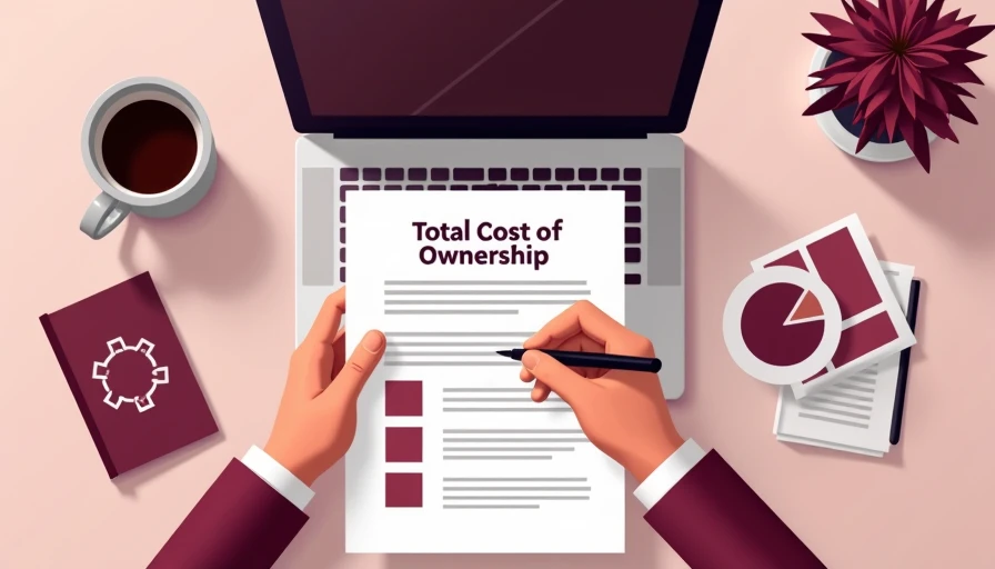 Visual context for total cost of ownership