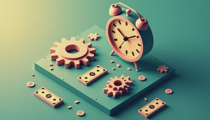 Visual context for downtime cost