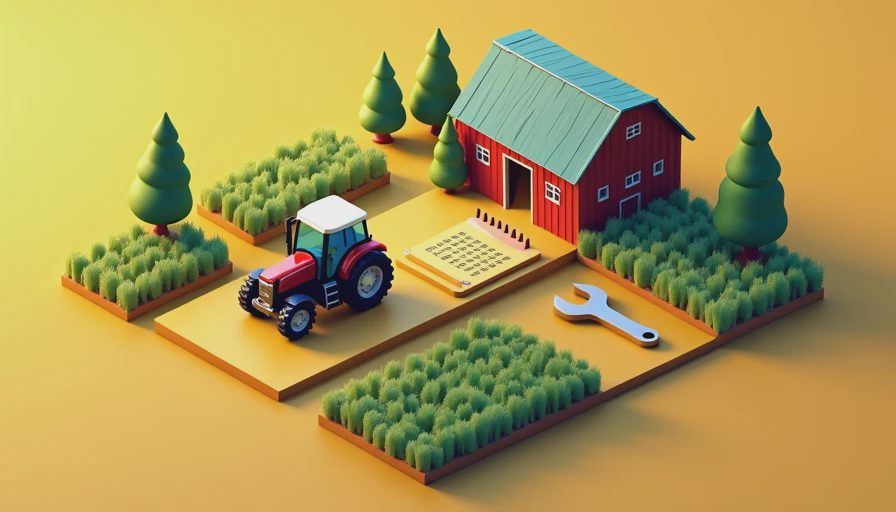 Visual context for farm equipment longevity