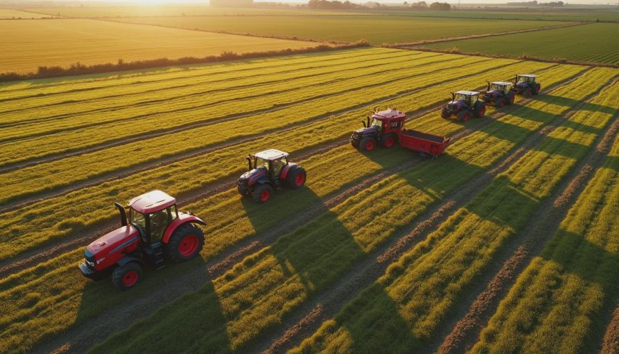 Illustration for multi-farm fleet efficiency
