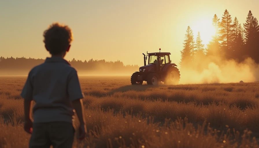 Visual context for pine plains tractor