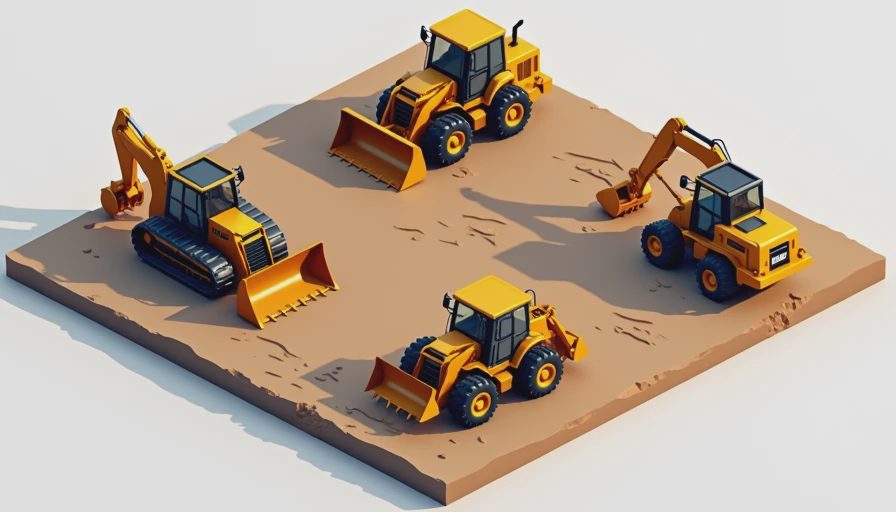 Visual context for construction tractor types