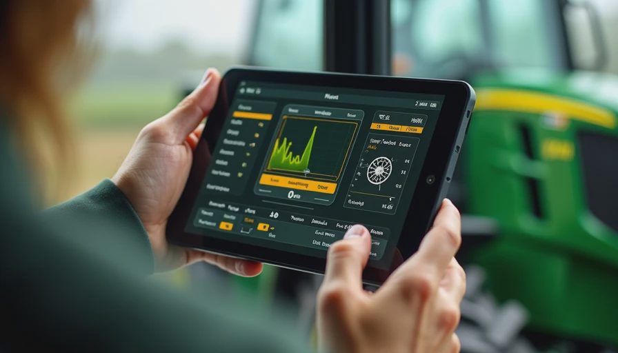 Visual context for tractor failure analysis