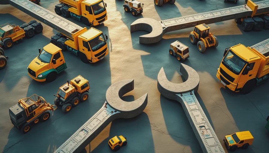 Illustration for specialised tooling to maintain caterpillar fleets