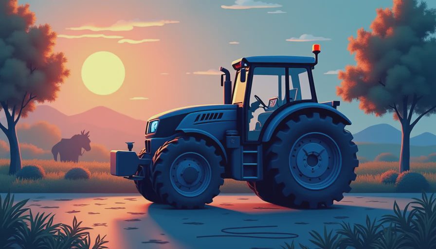 Visual context for diagnostic scanner for farm tractors