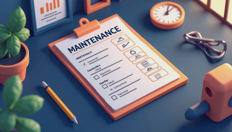 preventive maintenance schedule template for Cars, Trucks, Tractors, and UTVs