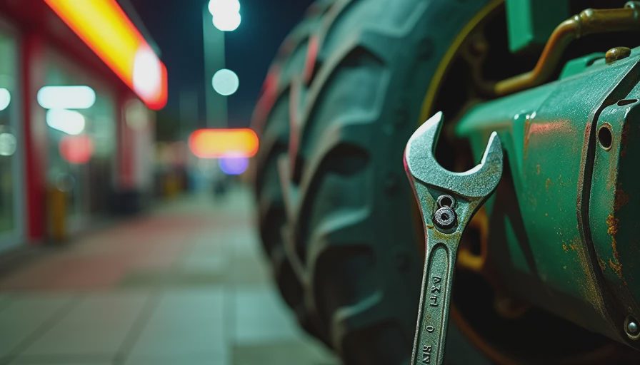 Visual context for new holland tractor servicing