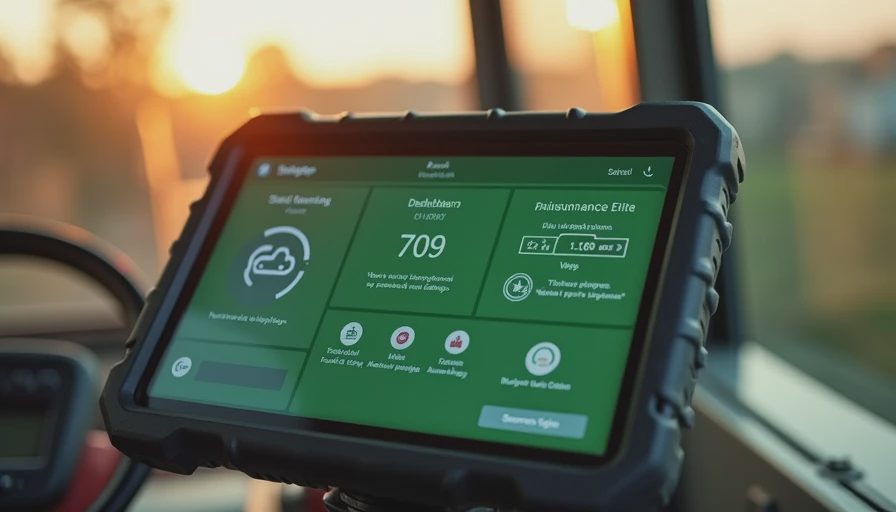 Visual context for agricultural fleet management software